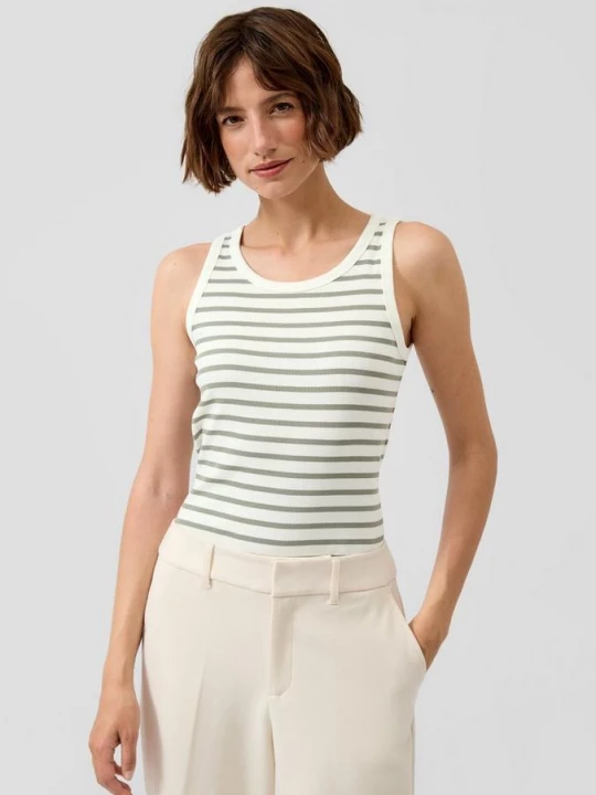 Obrázek produktu s.Oliver x Heidi Klum: Žebrové tílko se střihem Slim Fit