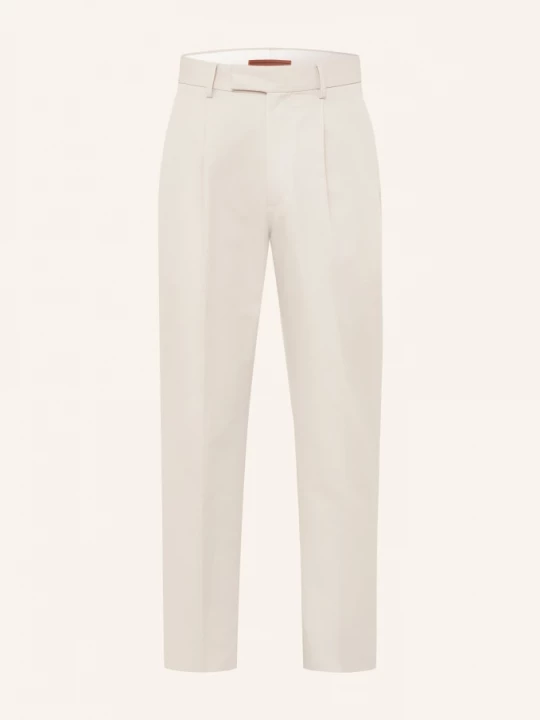 Obrázek produktu Zegna Kalhoty Pleated Fit béžová