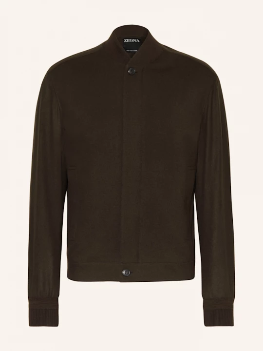 Obrázek produktu Zegna Kašmírový Blouson tmavě hnědá