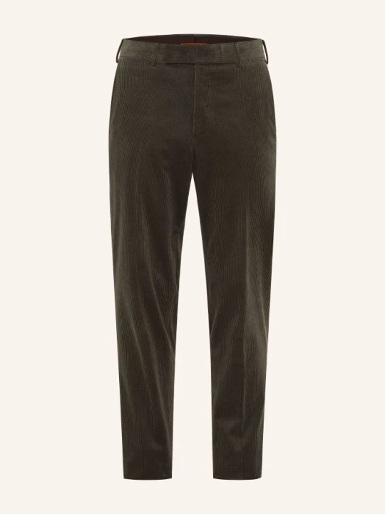 Obrázek produktu Zegna Kordové Kalhoty Regular Fit tmavě zelená
