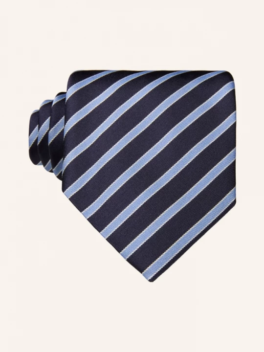 Obrázek produktu Zegna Kravata tmavě modrá / tmavě modrá / bílá