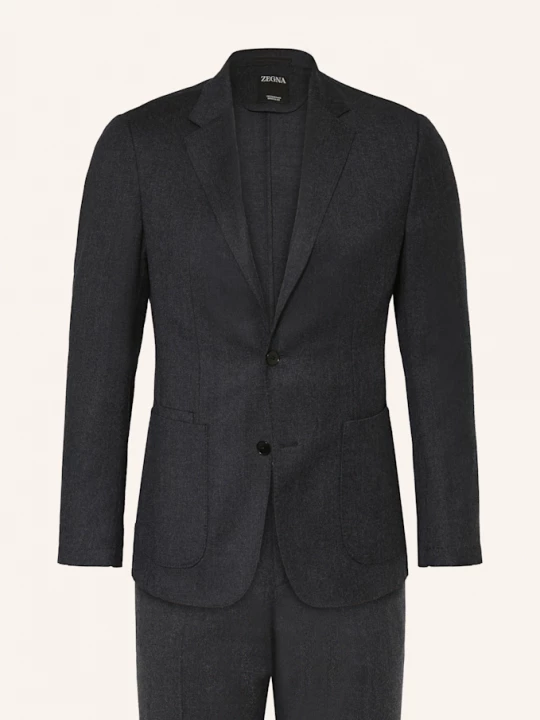 Obrázek produktu Zegna Oblek Extra Slim Fit 741 grey flanell