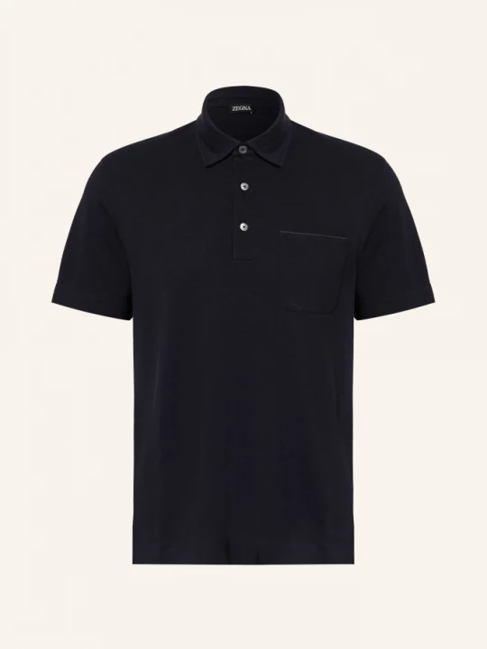 Obrázek produktu Zegna Piqué Polokošile tmavě modrá