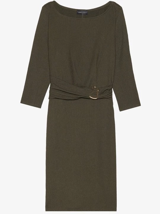 Obrázek produktu Žerzejové šaty Anna Field By Zalando khaki