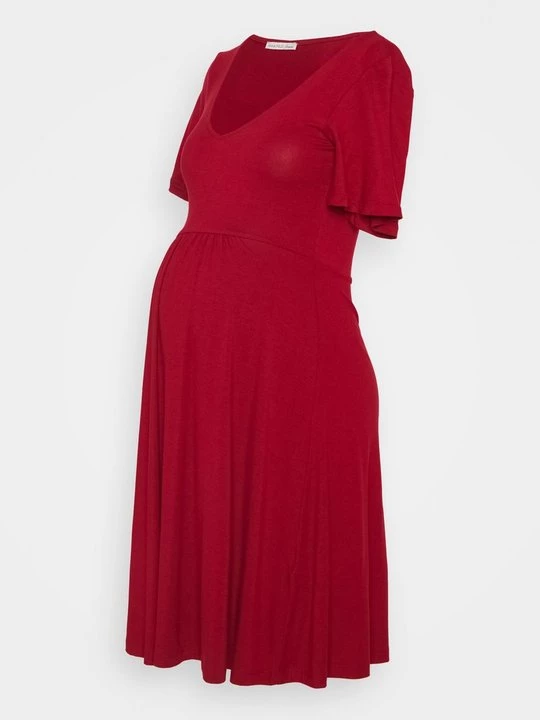 Obrázek produktu Žerzejové šaty Anna Field MAMA By Zalando tmavě červená