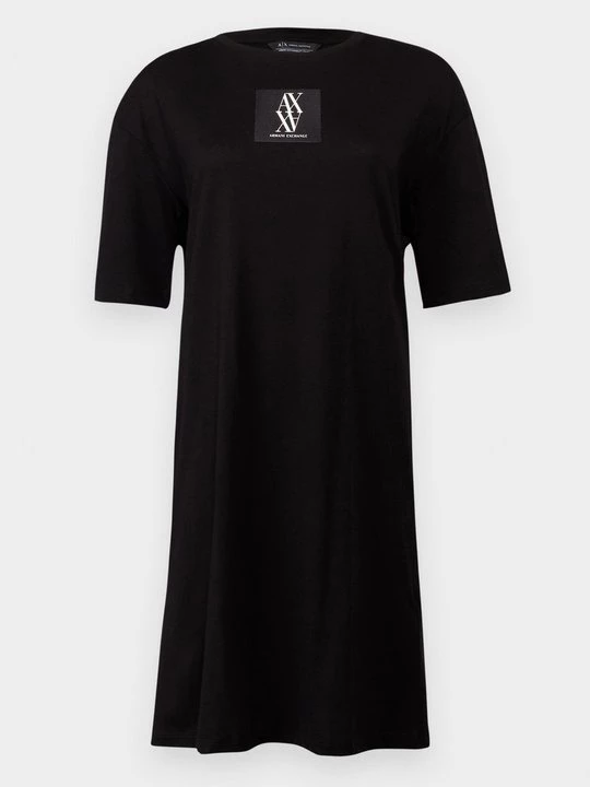 Obrázek produktu Žerzejové šaty Armani Exchange černá