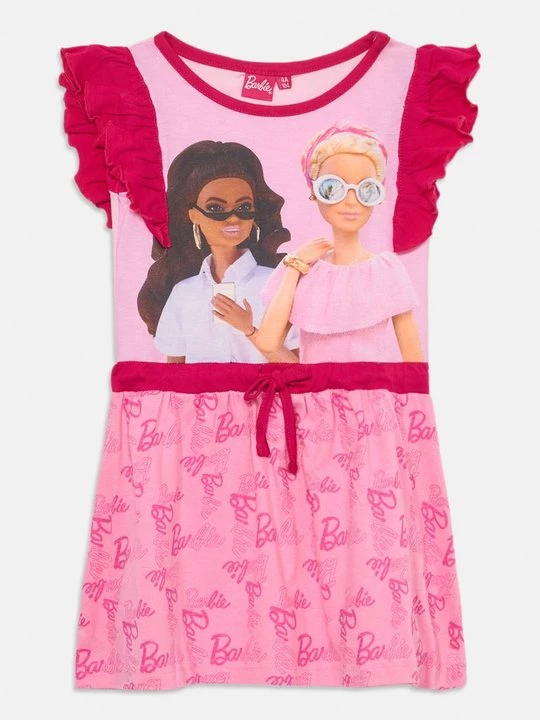 Obrázek produktu Žerzejové šaty Barbie světle růžová