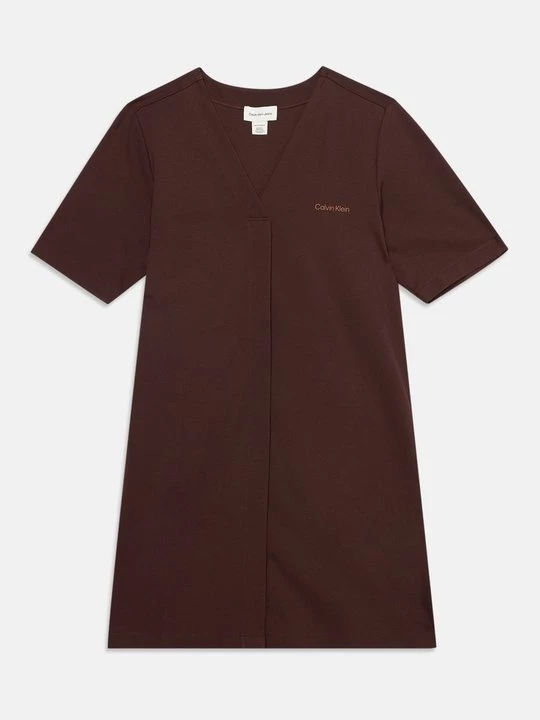 Obrázek produktu Žerzejové šaty Calvin Klein Jeans hnědá
