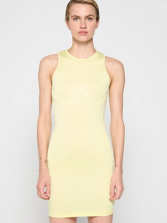 Obrázek produktu Žerzejové šaty Chiara Ferragni žlutá