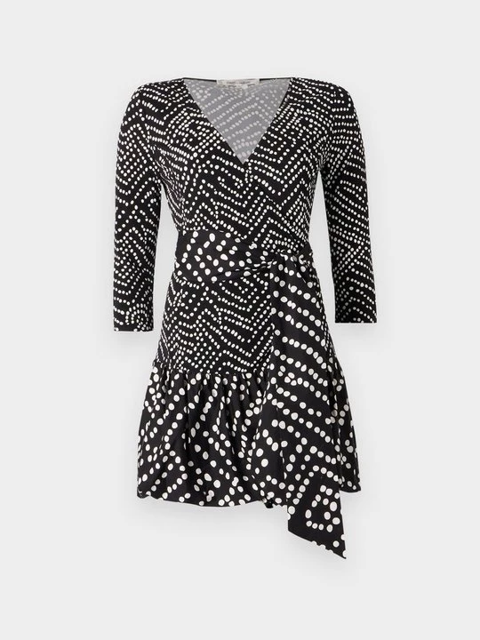 Obrázek produktu Žerzejové šaty Diane Von Furstenberg černá