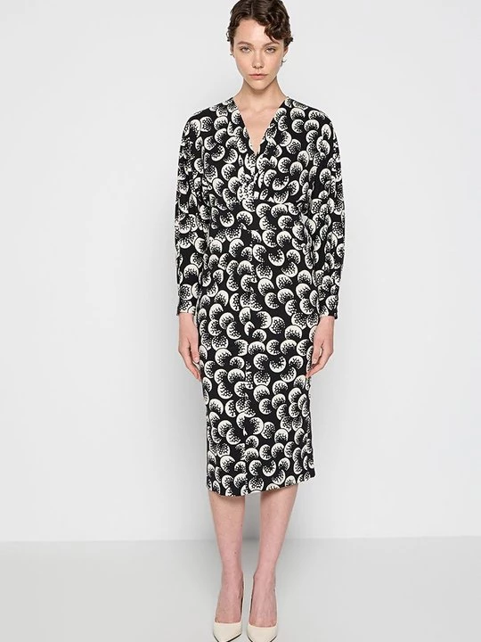 Obrázek produktu Žerzejové šaty Diane Von Furstenberg černá