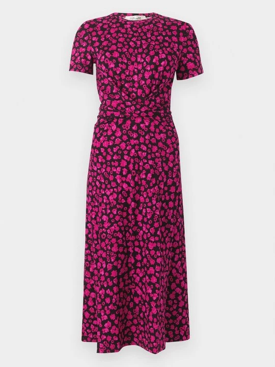Obrázek produktu Žerzejové šaty Diane Von Furstenberg fialová