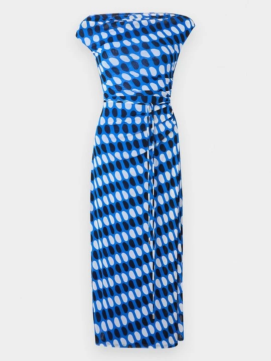 Obrázek produktu Žerzejové šaty Diane Von Furstenberg modrá