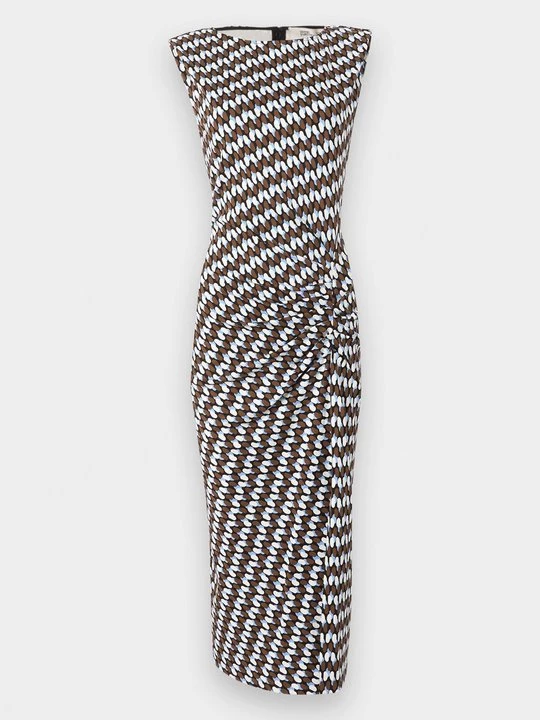 Obrázek produktu Žerzejové šaty Diane Von Furstenberg modrá