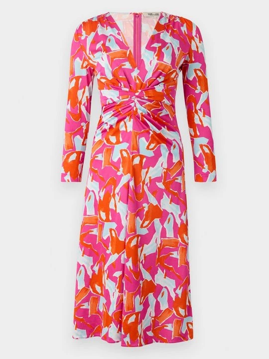 Obrázek produktu Žerzejové šaty Diane Von Furstenberg růžová