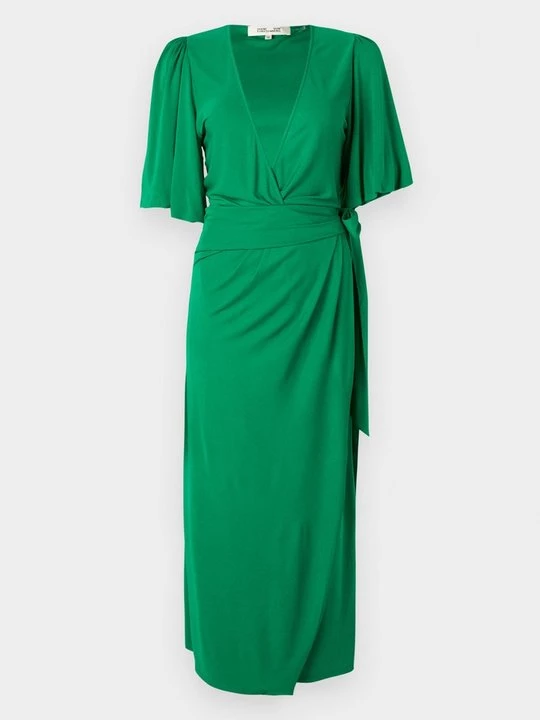 Obrázek produktu Žerzejové šaty Diane Von Furstenberg zelená