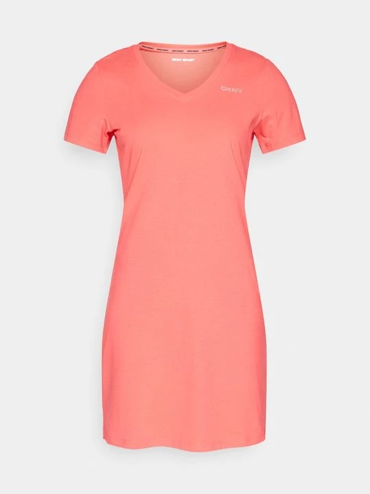 Obrázek produktu Žerzejové šaty DKNY korálová