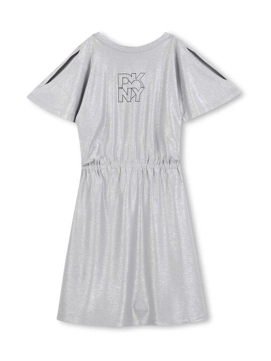 Obrázek produktu Žerzejové šaty DKNY stříbrná