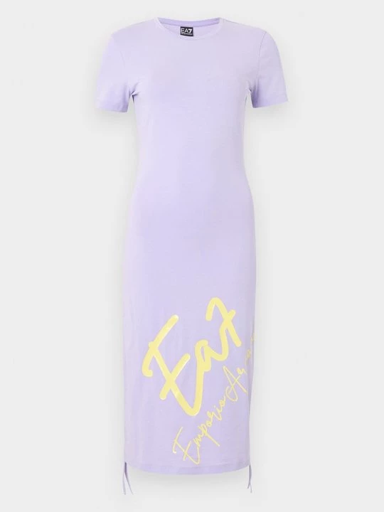 Obrázek produktu Žerzejové šaty EA7 Emporio Armani lila