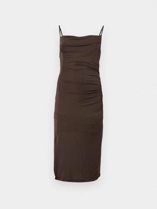 Obrázek produktu Žerzejové šaty Even&Odd By Zalando tmavě hnědá