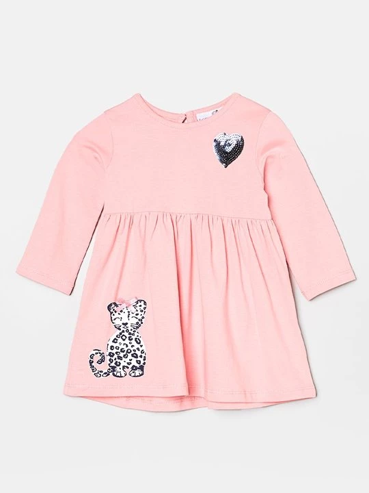 Obrázek produktu Žerzejové šaty Happy Girls lososová