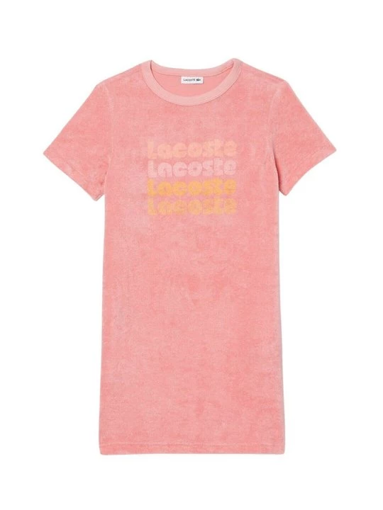 Obrázek produktu Žerzejové šaty Lacoste světle růžová