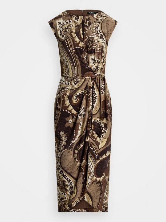 Obrázek produktu Žerzejové šaty Lauren Ralph Lauren hnědá