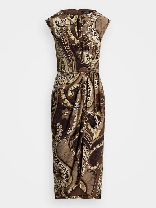 Obrázek produktu Žerzejové šaty Lauren Ralph Lauren hnědá