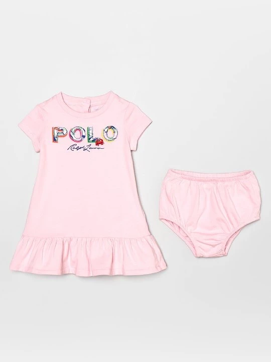 Obrázek produktu Žerzejové šaty Lauren Ralph Lauren růžová