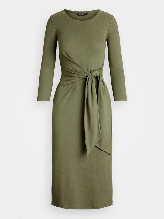 Obrázek produktu Žerzejové šaty Lauren Ralph Lauren světle zelená