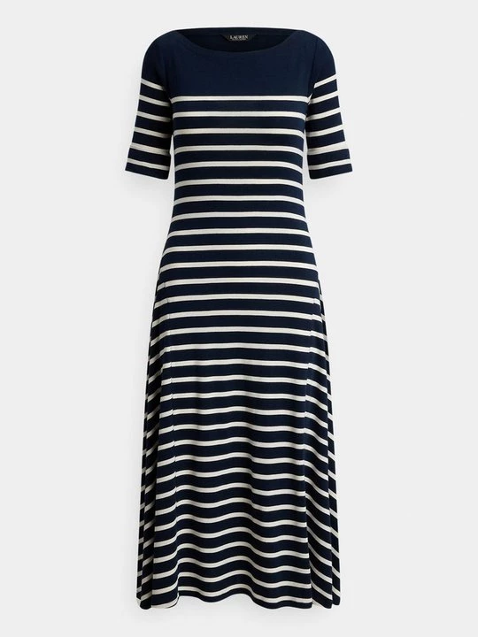 Obrázek produktu Žerzejové šaty Lauren Ralph Lauren tmavě modrá