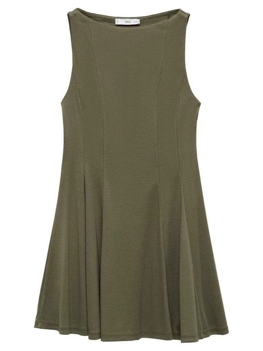 Obrázek produktu Žerzejové šaty Mango khaki