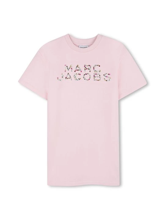 Obrázek produktu Žerzejové šaty MARC JACOBS KIDS světle růžová