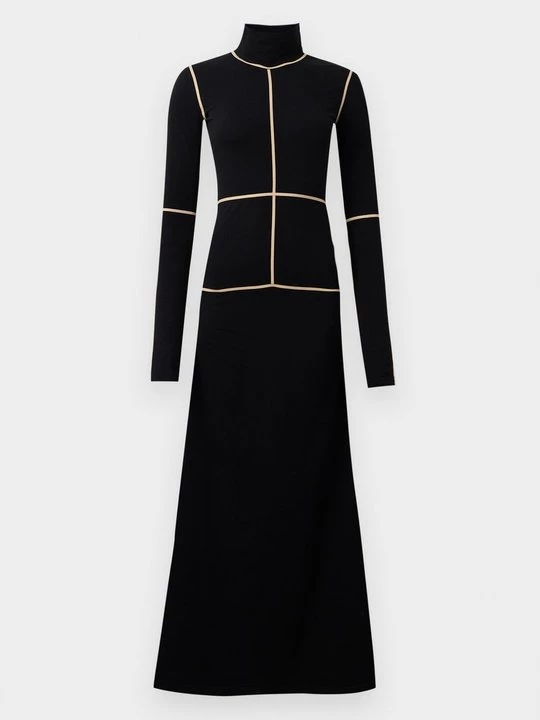 Obrázek produktu Žerzejové šaty MM6 Maison Margiela černá