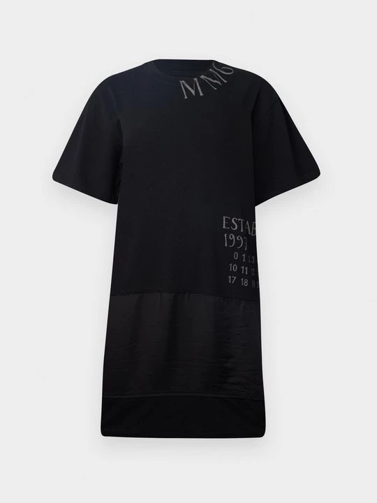 Obrázek produktu Žerzejové šaty MM6 Maison Margiela černá