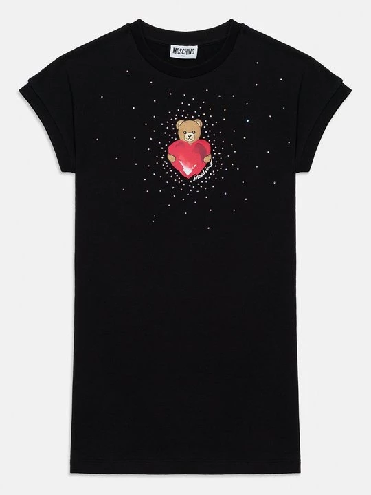Obrázek produktu Žerzejové šaty MOSCHINO černá