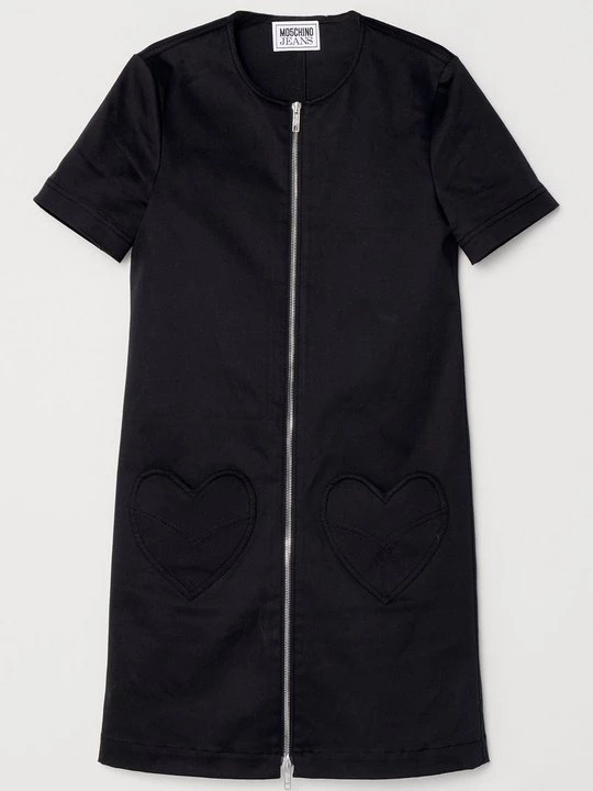 Obrázek produktu Žerzejové šaty MOSCHINO černá