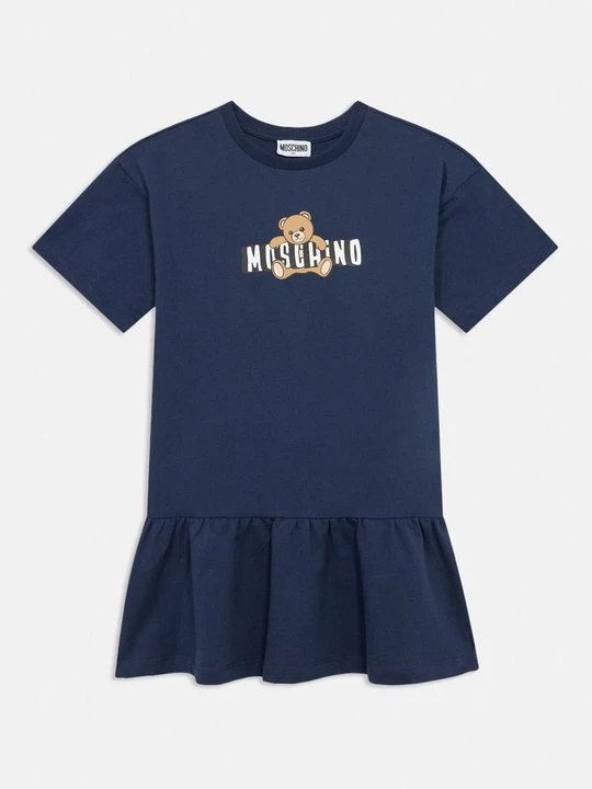 Obrázek produktu Žerzejové šaty MOSCHINO tmavě modrá