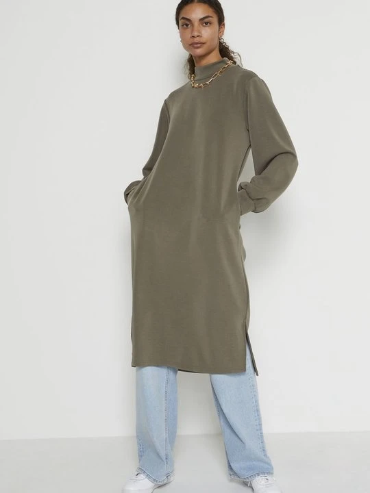 Obrázek produktu Žerzejové šaty My Essential Wardrobe olivová
