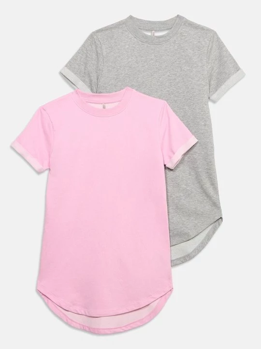 Obrázek produktu Žerzejové šaty ONLY GIRLS melírovaná světle růžová