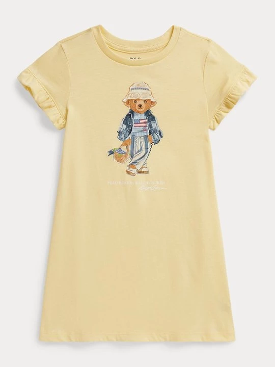 Obrázek produktu Žerzejové šaty Polo Ralph Lauren žlutá