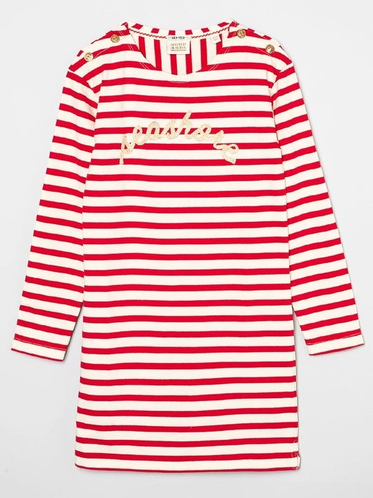 Obrázek produktu Žerzejové šaty Scotch & Soda červená