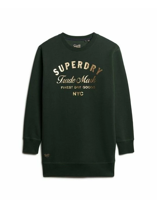 Obrázek produktu Žerzejové šaty Superdry zelená