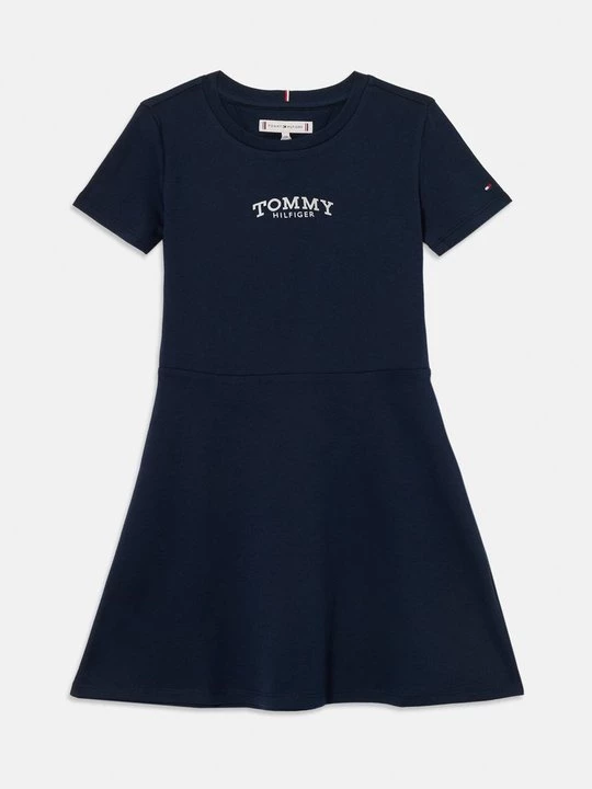 Obrázek produktu Žerzejové šaty Tommy Hilfiger tmavě modrá