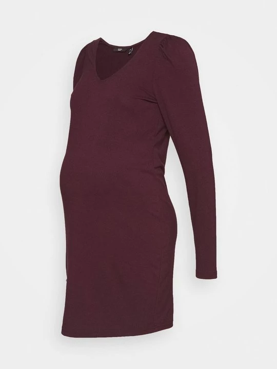 Obrázek produktu Žerzejové šaty Vero Moda bordó