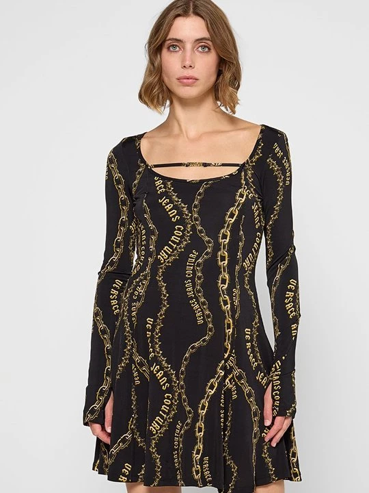 Obrázek produktu Žerzejové šaty Versace Jeans Couture černá