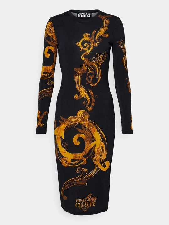 Obrázek produktu Žerzejové šaty Versace Jeans Couture černá