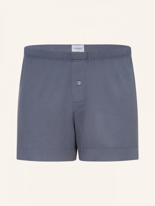 Obrázek produktu Zimmerli Boxerky Pureness světle šedá / tmavě modrá / černá