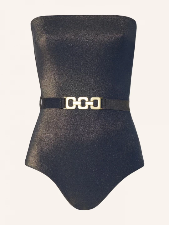 Obrázek produktu Zimmermann Bandeau Plavky Aster S Třpytivou Přízí tmavě modrá / zlatá