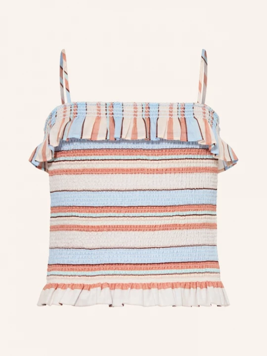 Obrázek produktu Zimmermann Top Daylight S Volánky tmavě modrá / starorůžová / světle šedá